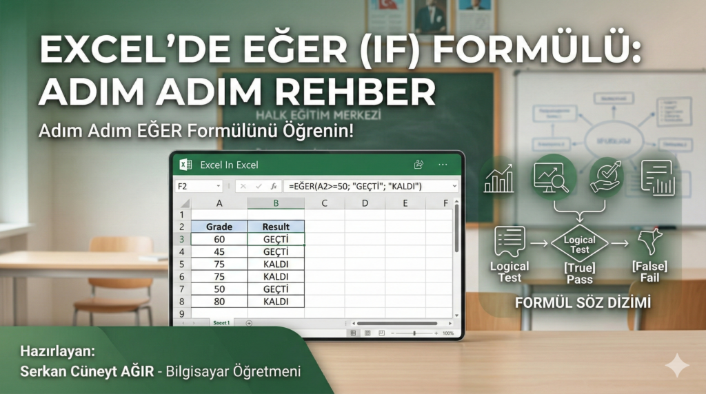 Excel’de Eğer Formülünün Kullanımı